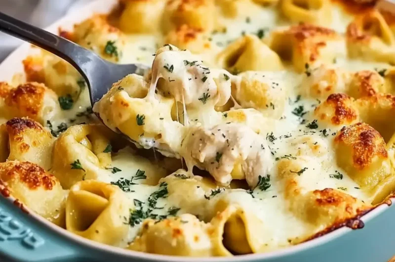 Cheesy Chicken Tortellini