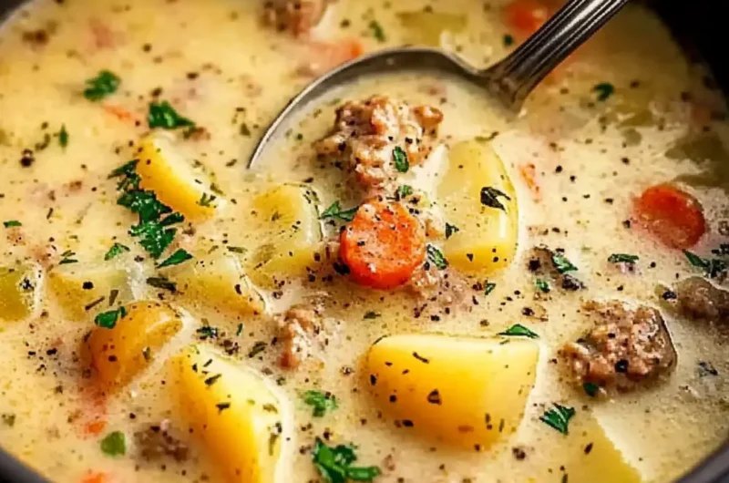 Comforting Potato and Sausage Chowder