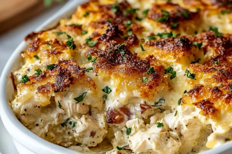 Creamy Neiman Marcus Chicken Casserole