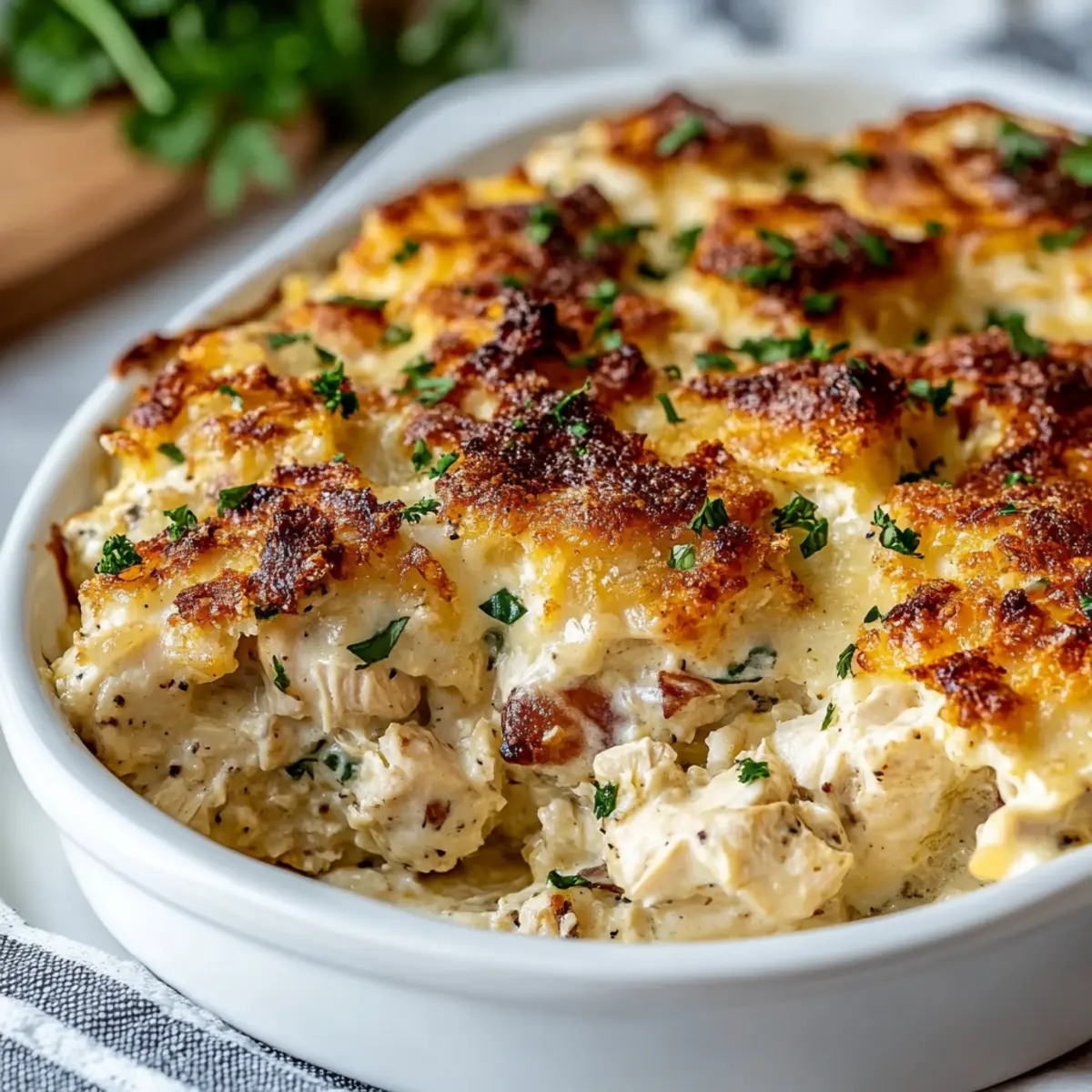 Creamy Neiman Marcus Chicken Casserole