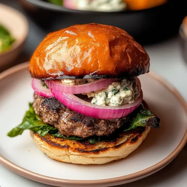 Lamb Feta Burgers