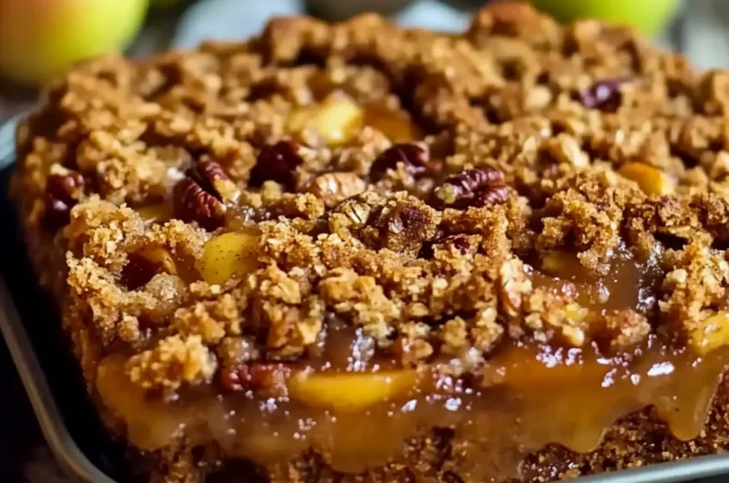 Pecan Apple Crisp Coffee Cake