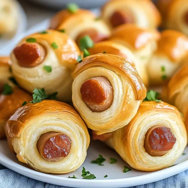 Crescent Roll Pigs in a Blanket