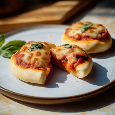 Mini Stuffed Pizzas
