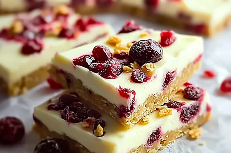 Cranberry Bliss Bars