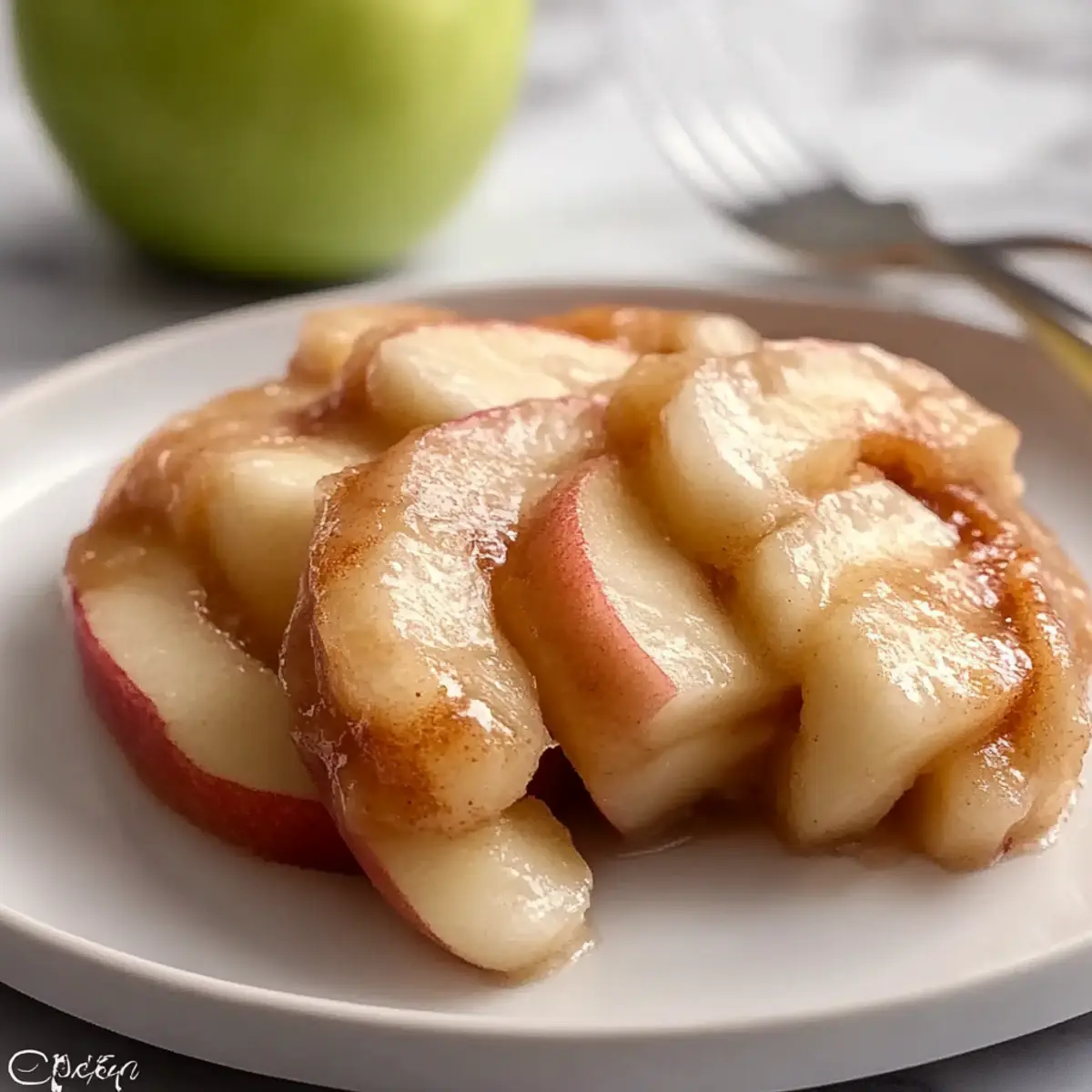 Chicago-style Apple Slices