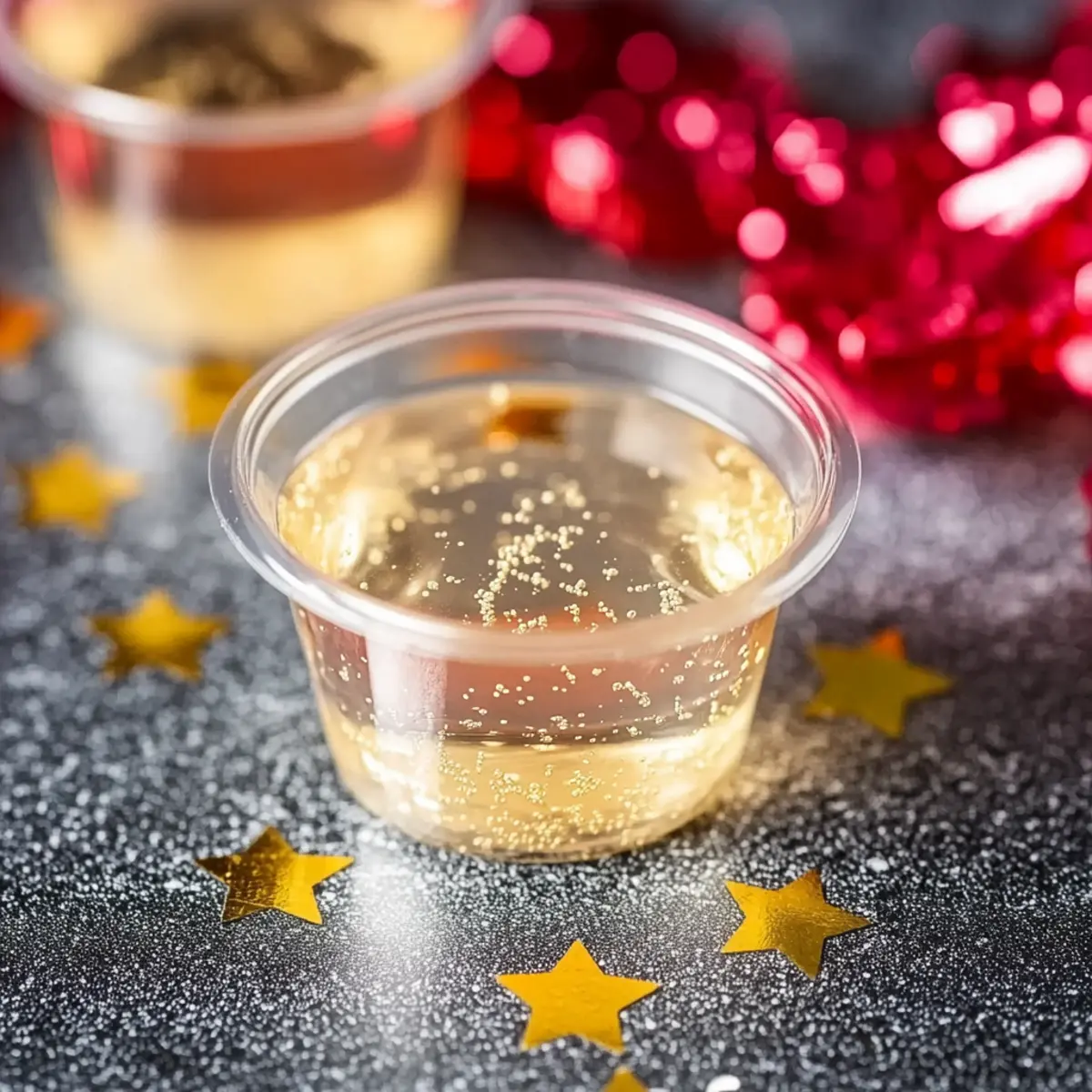 Champagne Jello Shots