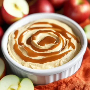 Cream Cheese Caramel Apple Dip