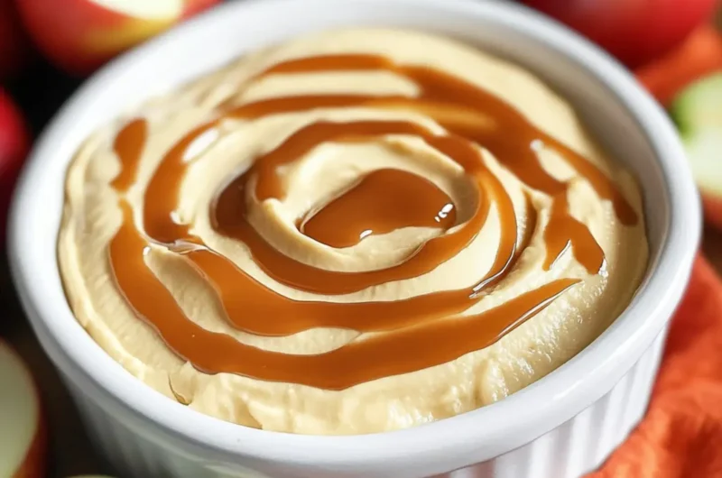 Cream Cheese Caramel Apple Dip