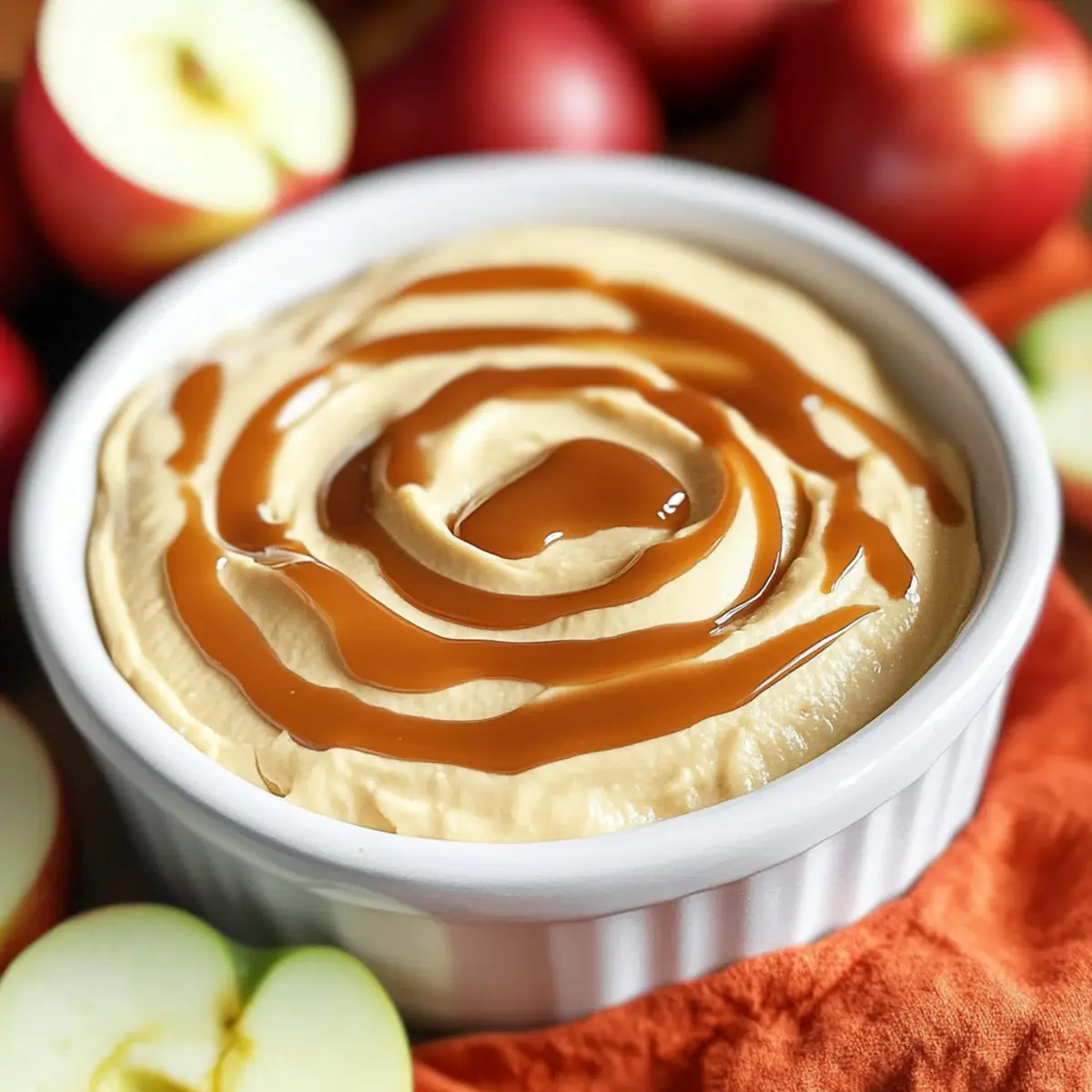 Cream Cheese Caramel Apple Dip