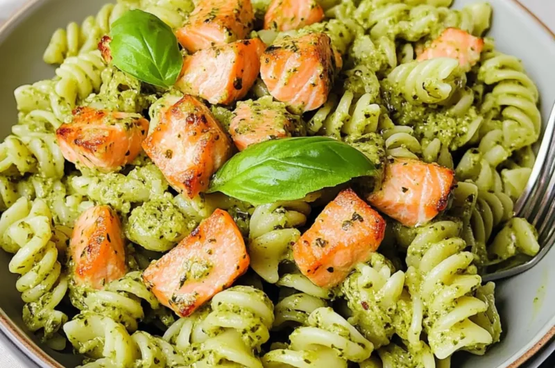 Salmon Pesto Pasta
