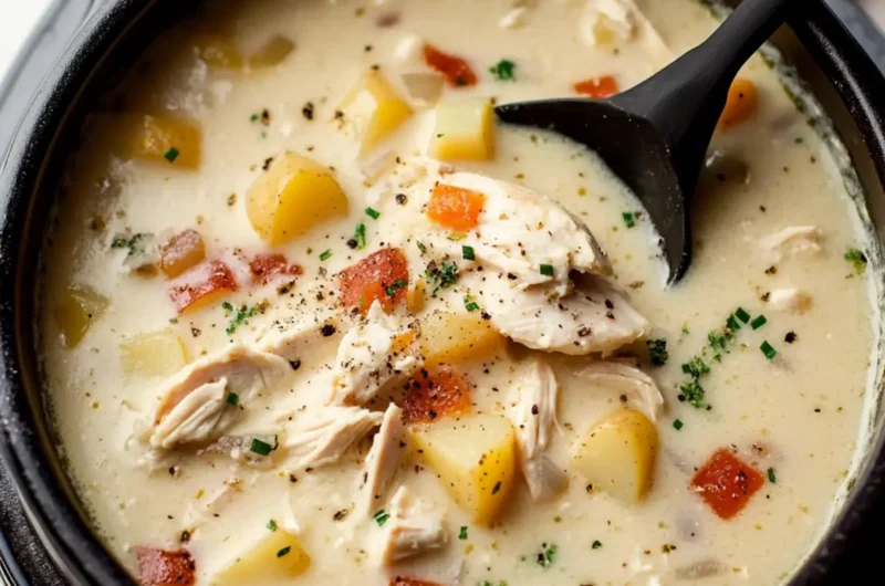 Creamy Chicken Potato Soup