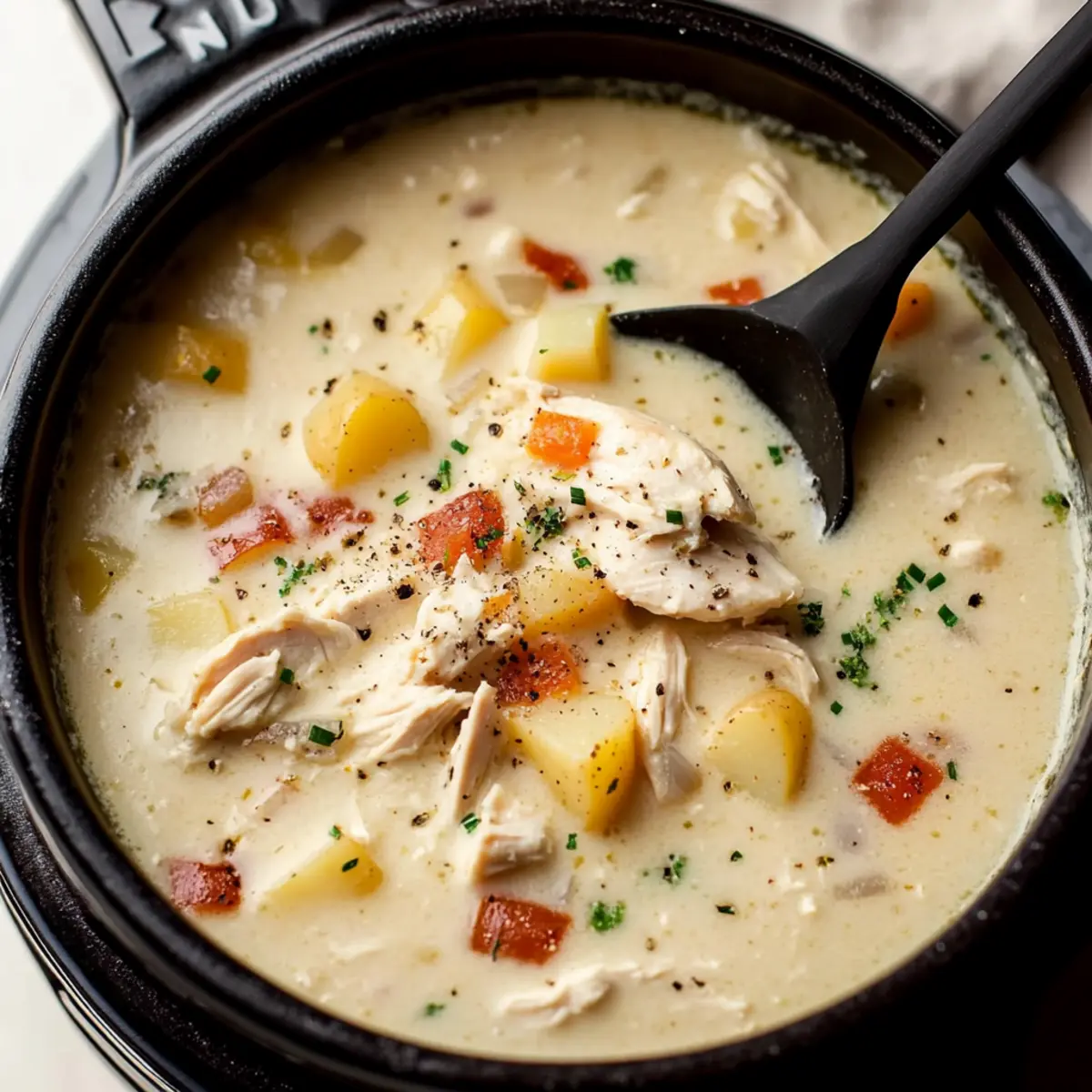 Creamy Chicken Potato Soup