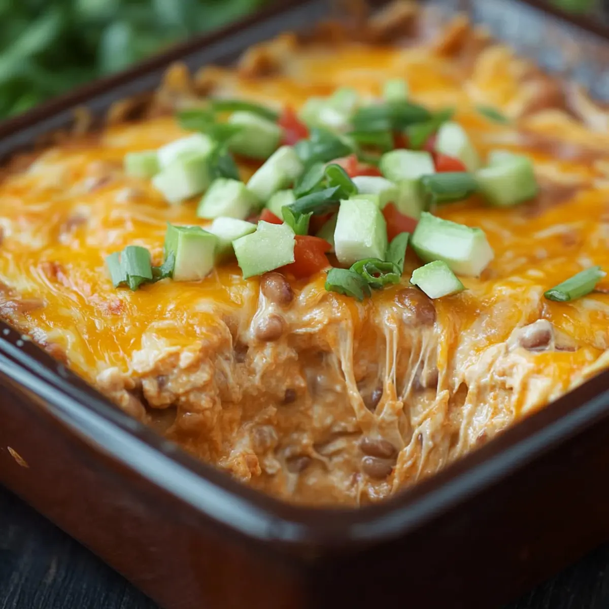 Cheesy Bean Dip