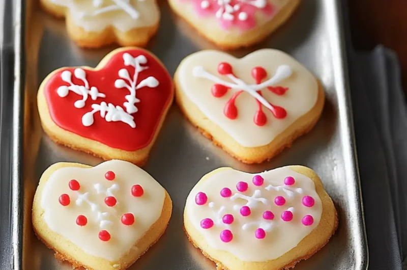 Iced Shortbread Cookies