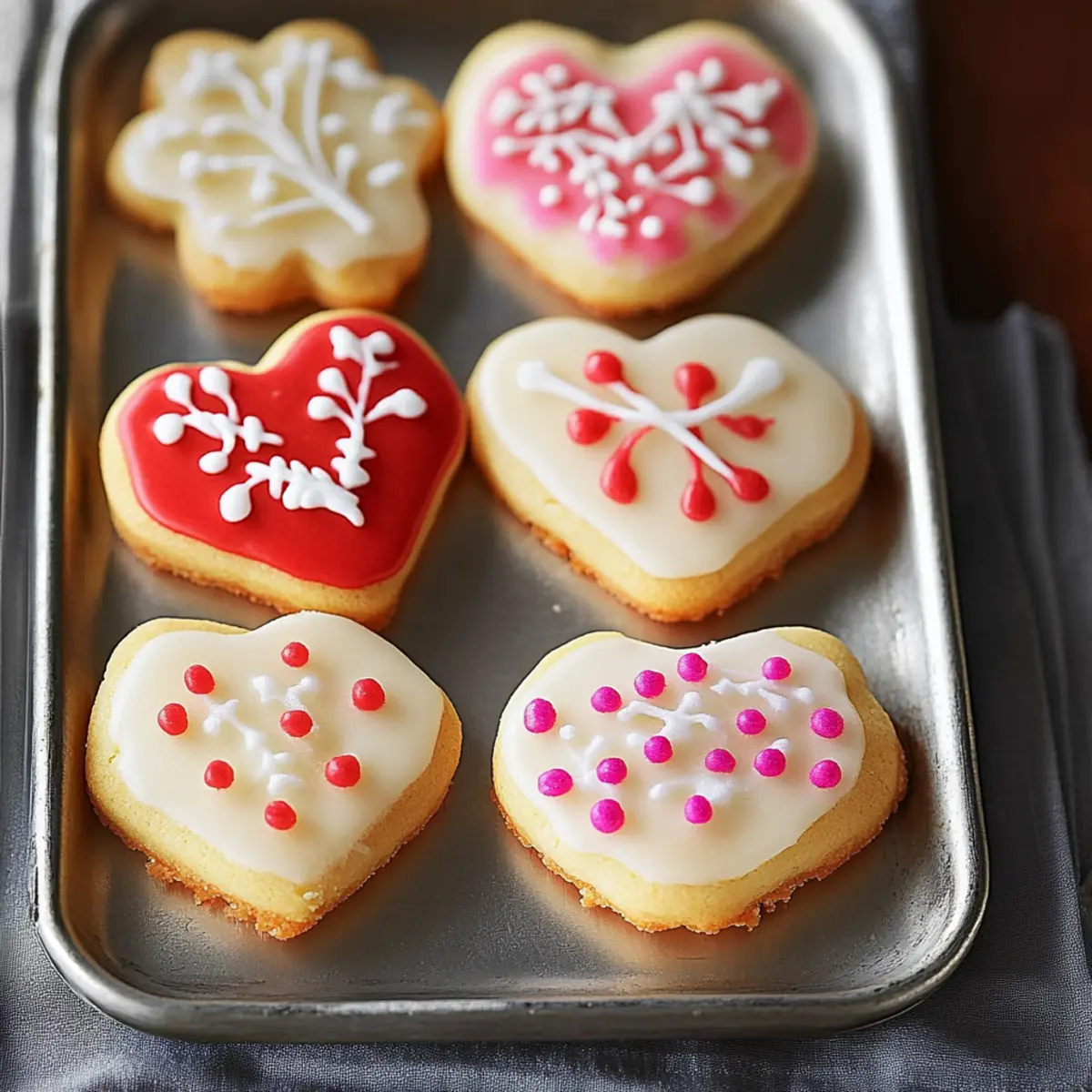 Iced Shortbread Cookies