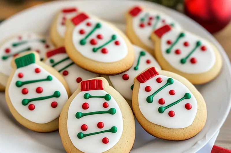 Christmas Light Cookies