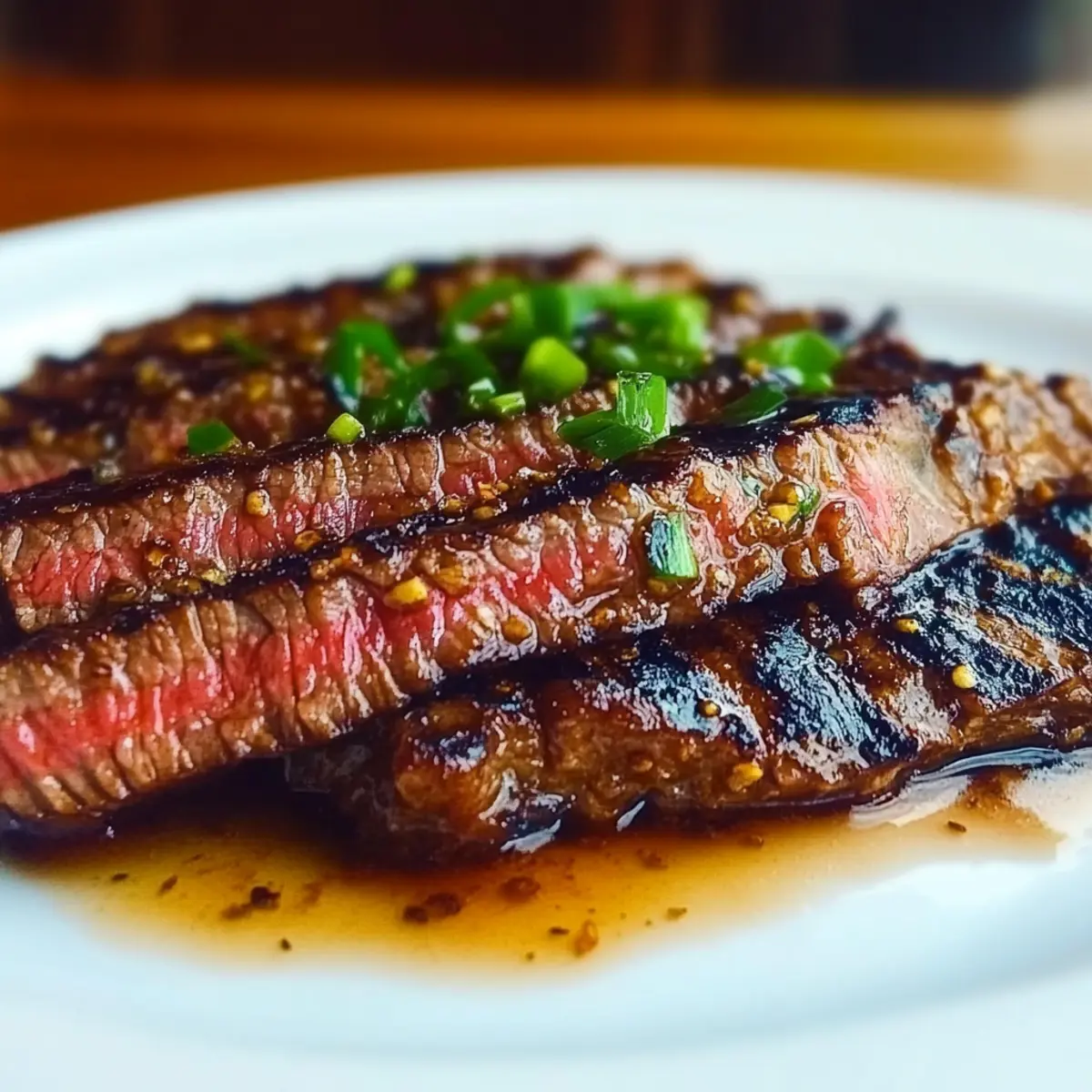 Honey-garlic Grilled Skirt Steak