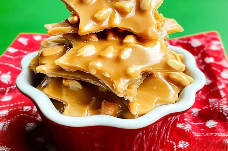 Microwave Peanut Brittle