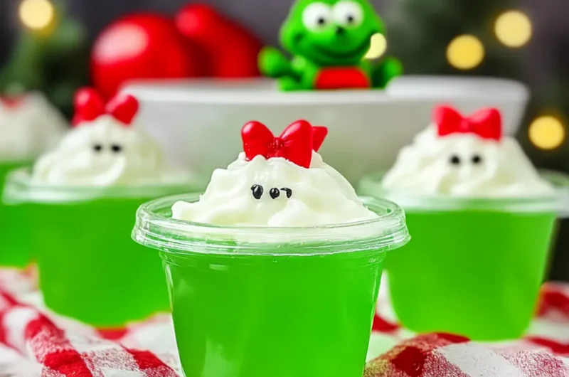 Grinch Jello Shots