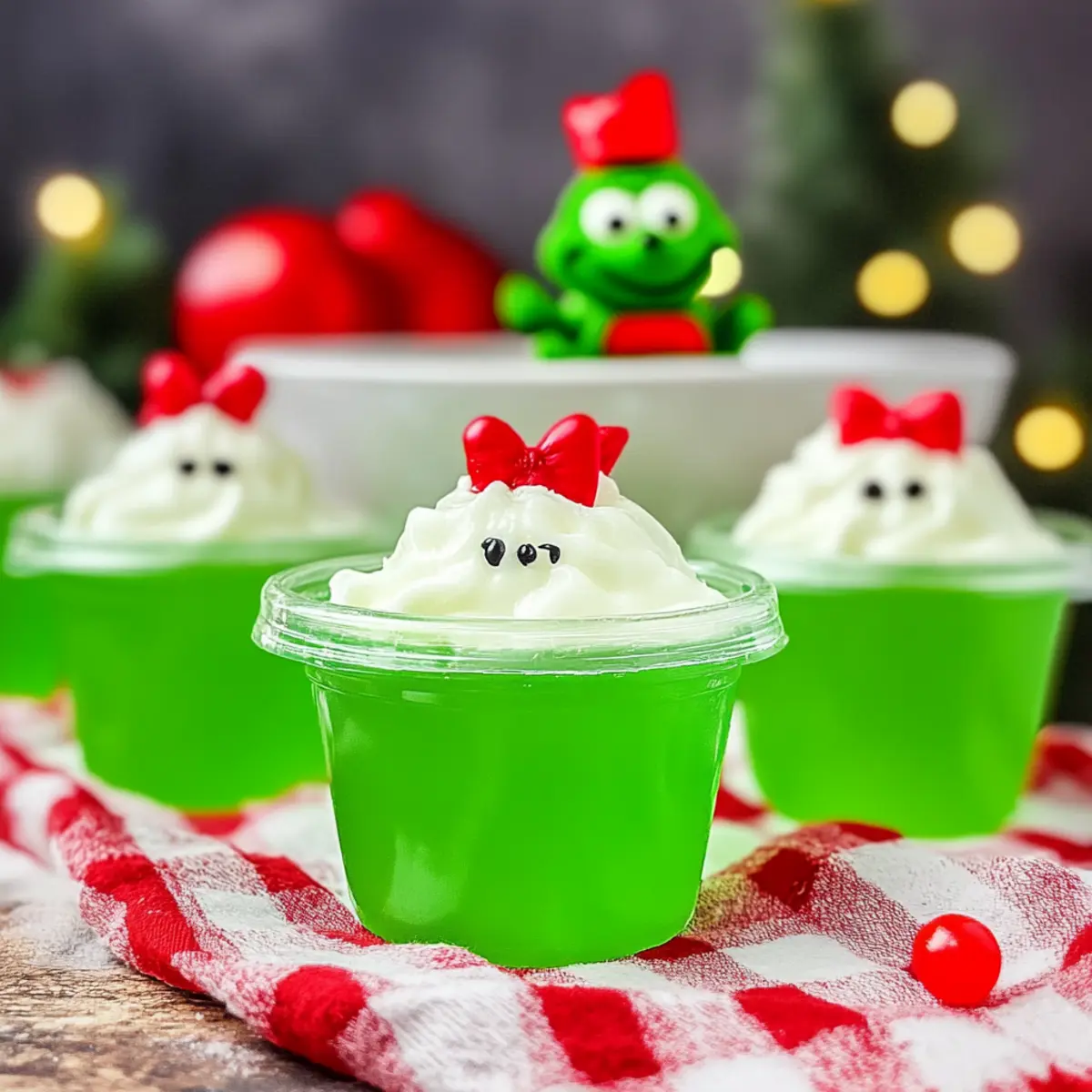 Grinch Jello Shots