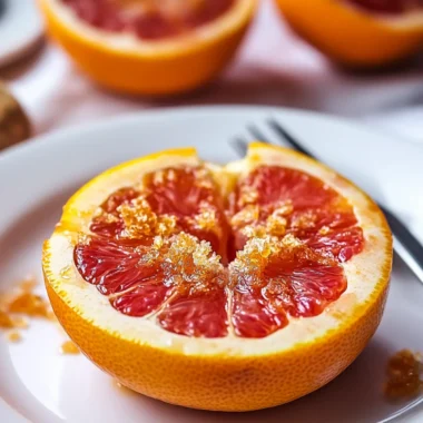 Brûléed Grapefruit