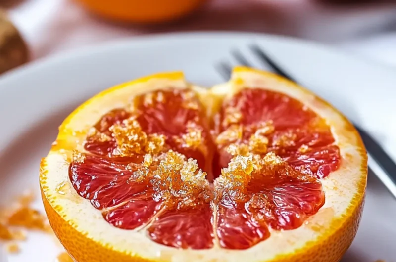Brûléed Grapefruit