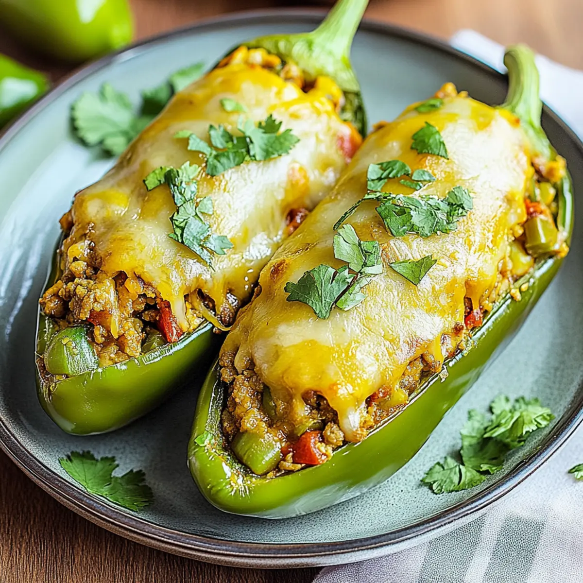 Stuffed Hatch Chiles
