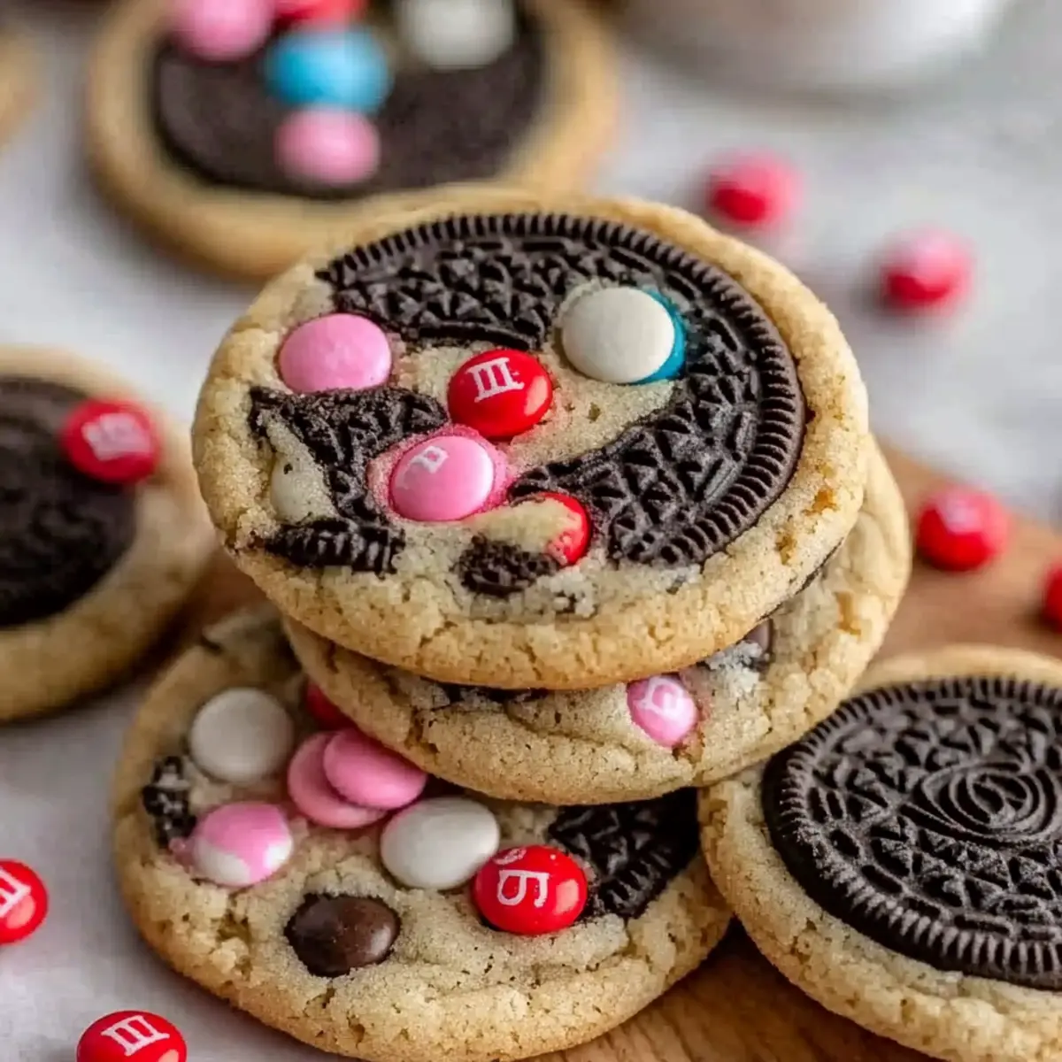 Oreo M&m’s Cookies
