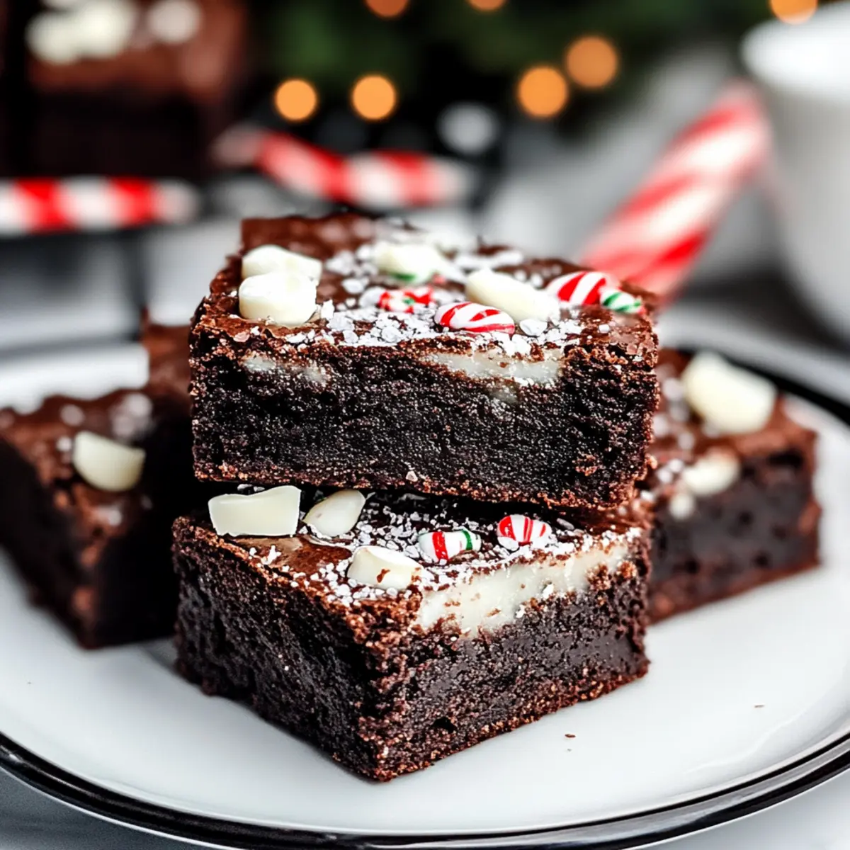 Peppermint Brownies