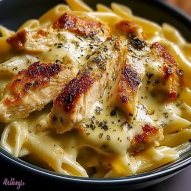 Creamy Garlic Parmesan Chicken Pasta
