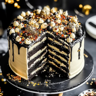 New Year’s Eve Party Cake