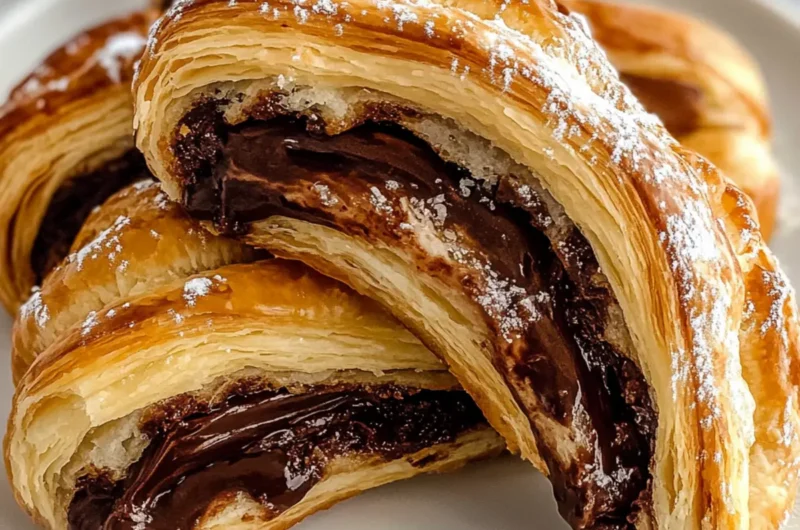 Nutella Pastry Twists