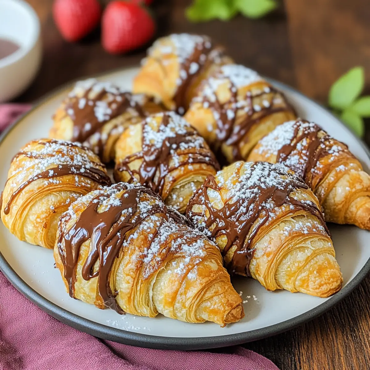 Nutella Croissants