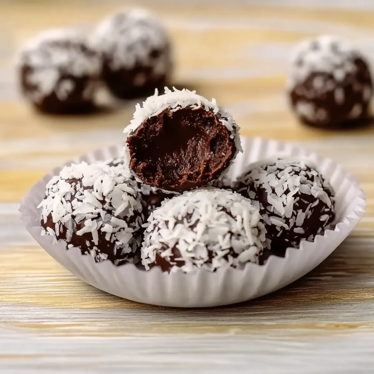 Chocolate Coconut Balls