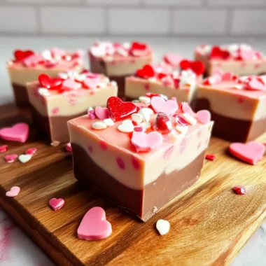 Valentine’s Day Fudge