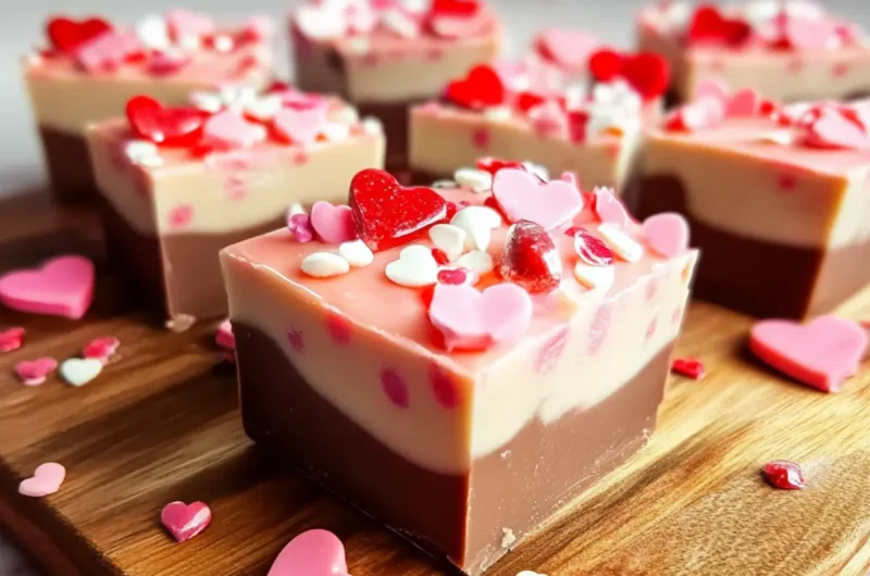 Valentine’s Day Fudge
