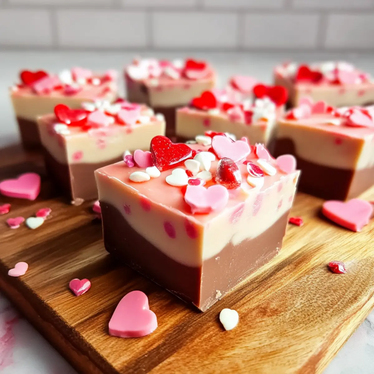 Valentine’s Day Fudge