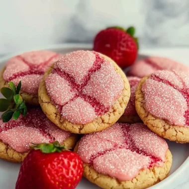 Strawberry Sugar Cookies