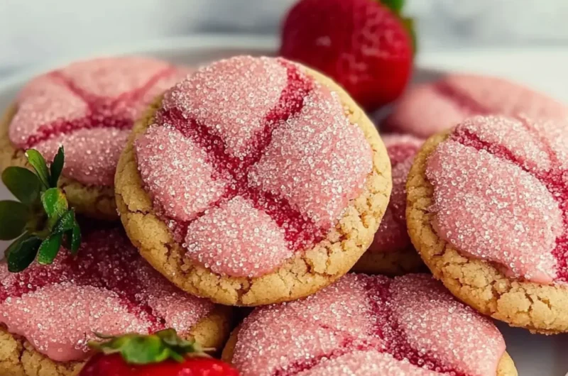 Strawberry Sugar Cookies