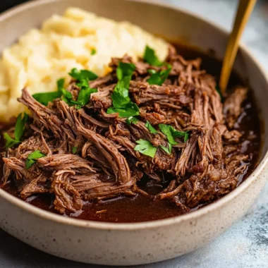 Crock Pot Shredded Beef