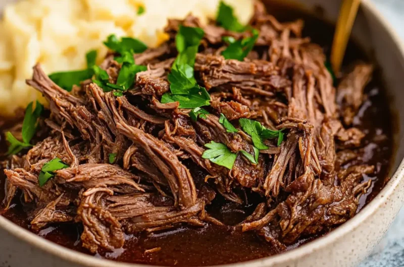 Crock Pot Shredded Beef