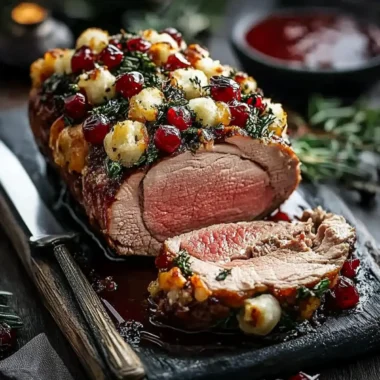 Christmas Stuffed Turkey Roast