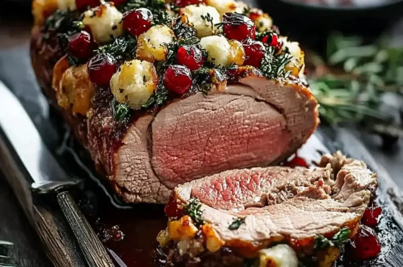 Christmas Stuffed Turkey Roast
