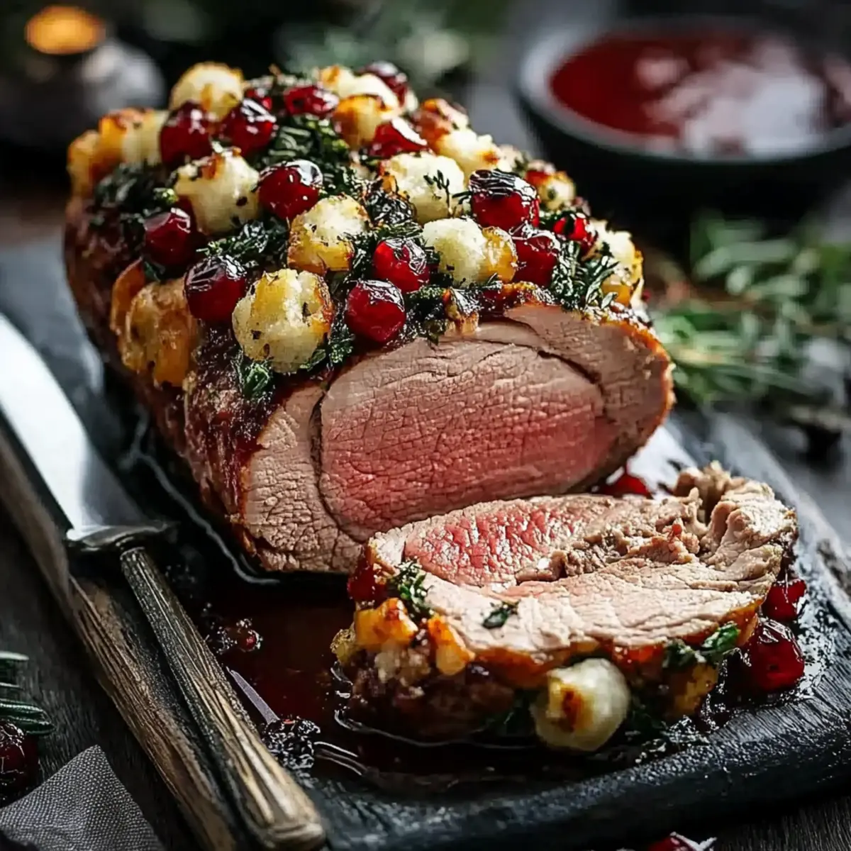 Christmas Stuffed Turkey Roast