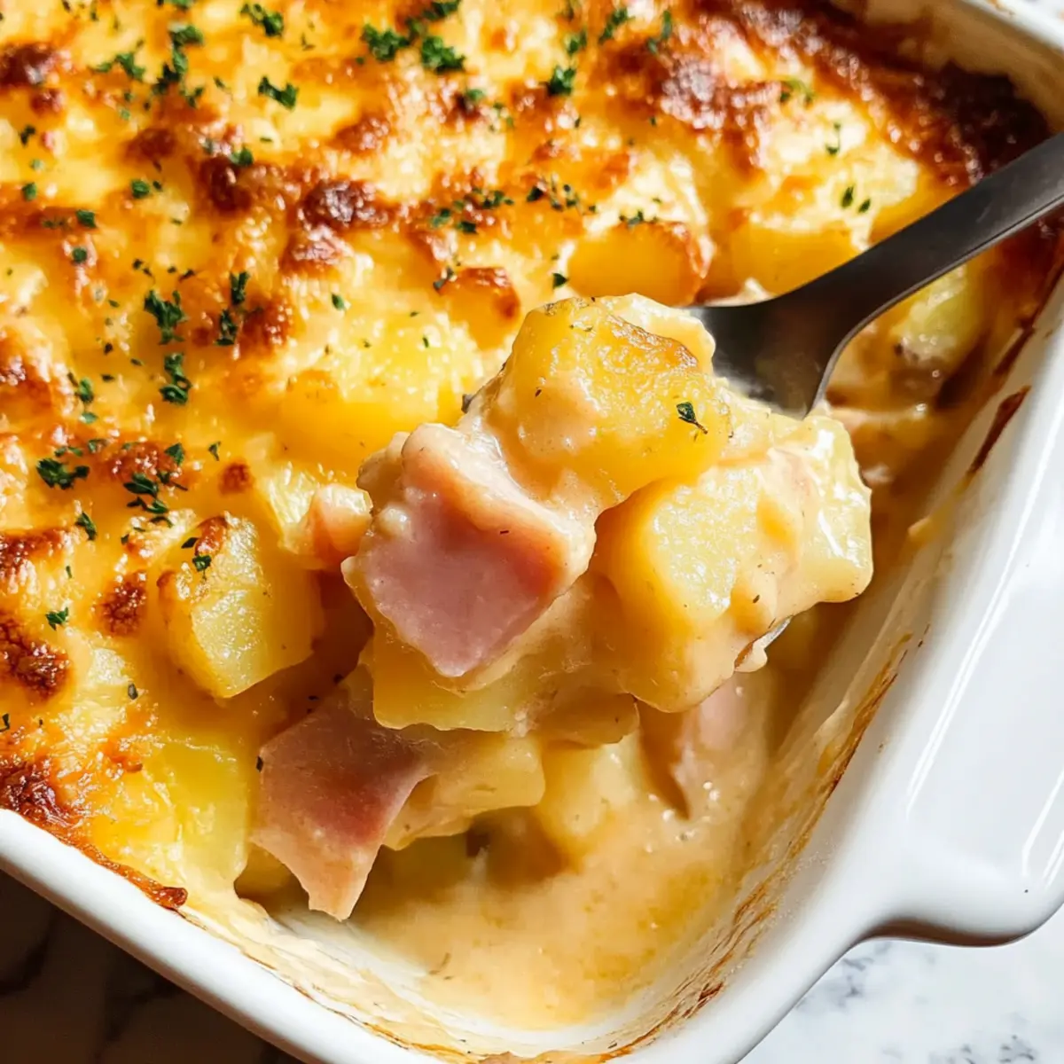 Ham and Potato Casserole