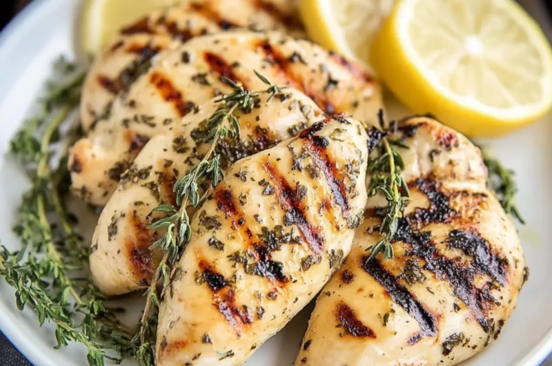 Grilled Lemon Herb Chicken