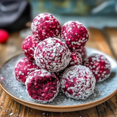 Raspberry Bliss Balls