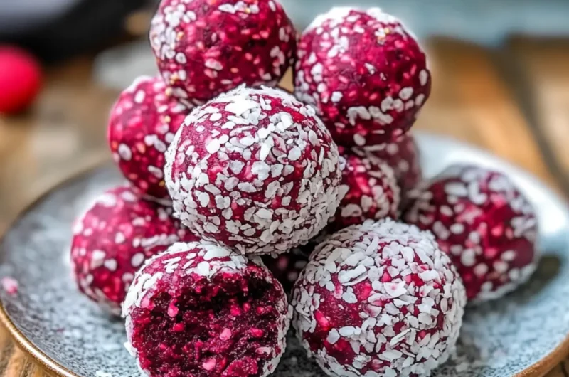 Raspberry Bliss Balls