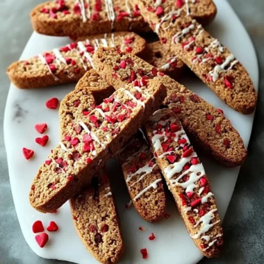 Cinnamon Red Hot Biscotti Cookies